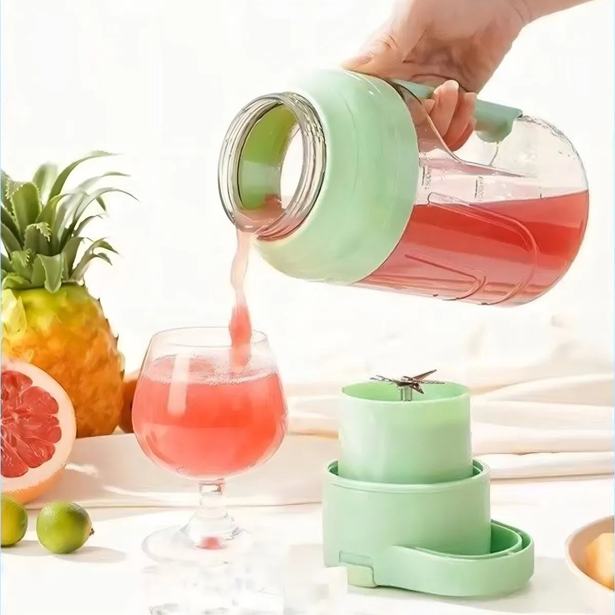 Batidora Portátil Juicing Ton Barrel