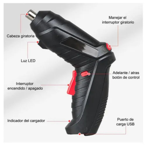 Destornillador Automático 47 PCS