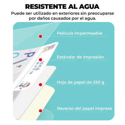 Libro Mágico Reutilizable Educativo para Niños